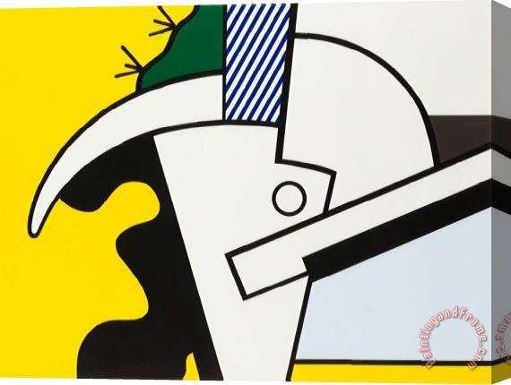 Roy Lichtenstein Bull Head Ii, 1973 Stretched Canvas Print / Canvas Art