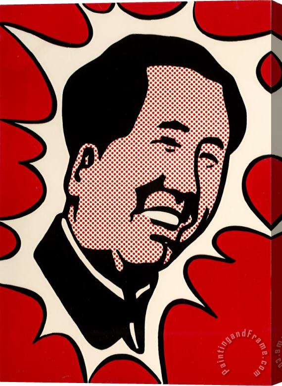 Roy Lichtenstein Mao, 1971 Stretched Canvas Print / Canvas Art