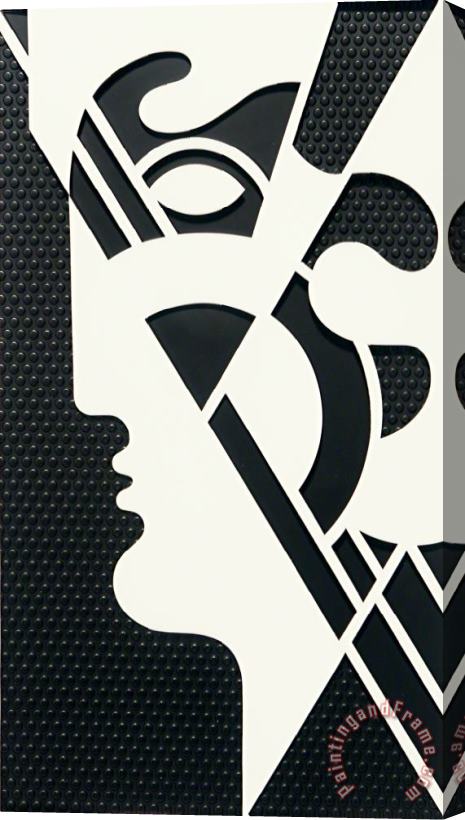 Roy Lichtenstein Modern Head #5, From Modern Head Series, 1970 Stretched Canvas Print / Canvas Art