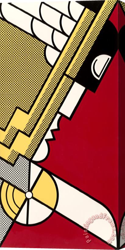 Roy Lichtenstein Salute to Aviation, 1968 Stretched Canvas Painting / Canvas Art