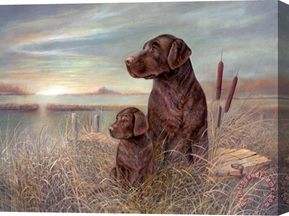 Ruane Manning Inherited Loyalty Stretched Canvas Painting / Canvas Art