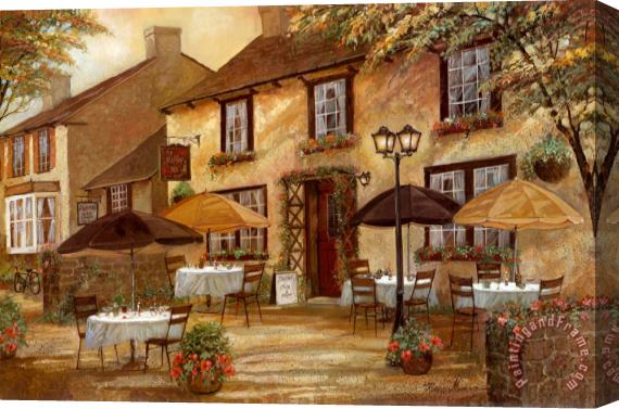 Ruane Manning The Mobley Inn Stretched Canvas Painting / Canvas Art