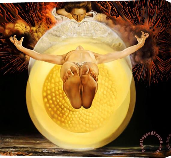 Salvador Dali Ascension Stretched Canvas Print / Canvas Art