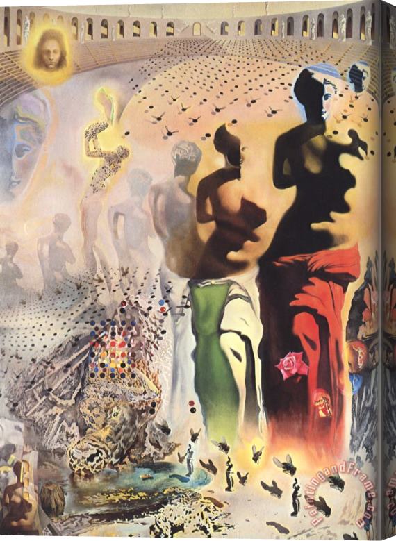 Salvador Dali Hallucinogenic Toreador 1970 Stretched Canvas Print / Canvas Art