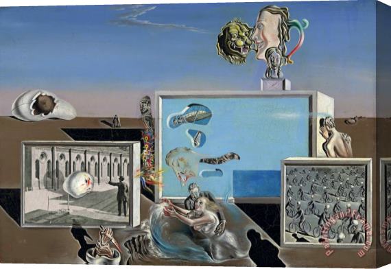 Salvador Dali Illumined Pleasures Stretched Canvas Painting / Canvas Art