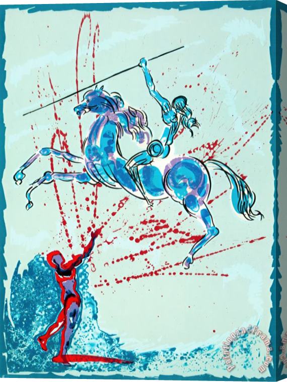 Salvador Dali Joan of Arc, 1978 Stretched Canvas Print / Canvas Art
