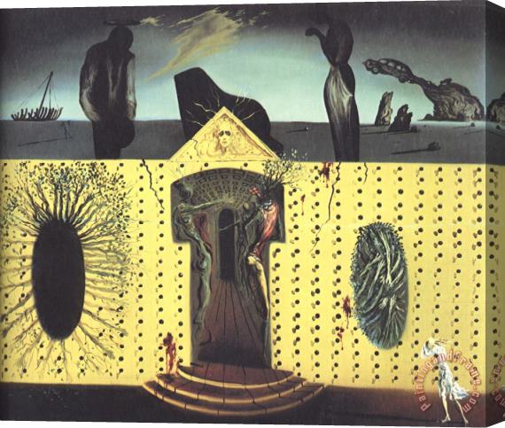 Salvador Dali Mad Tristan Stretched Canvas Painting / Canvas Art