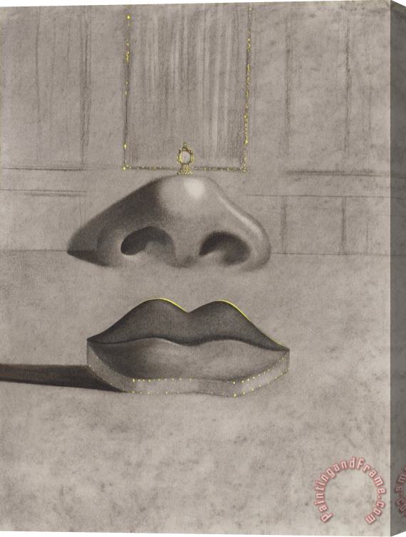 Salvador Dali Naissance De L'ameublement Paranoiaque Stretched Canvas Print / Canvas Art