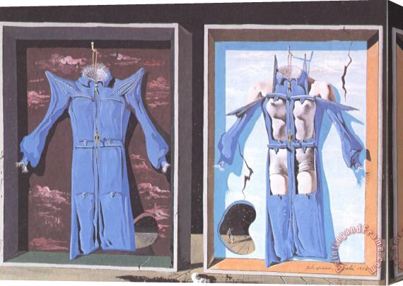 Salvador Dali Night And Day Clothes of The Body 1936 Stretched Canvas Painting / Canvas Art