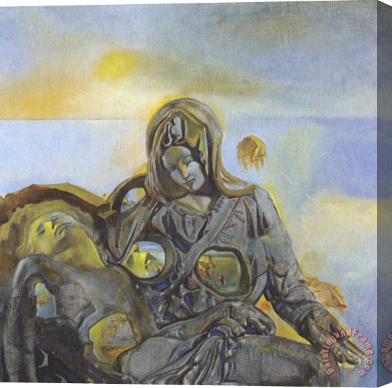 Salvador Dali Pieta 1 Stretched Canvas Print / Canvas Art