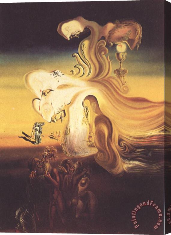 Salvador Dali Profanation of The Host Stretched Canvas Print / Canvas Art