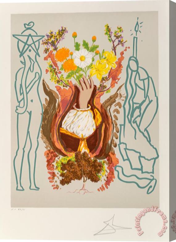 Salvador Dali Renaissance, 1978 Stretched Canvas Painting / Canvas Art