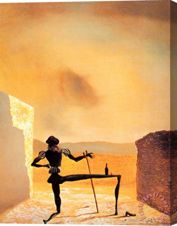 Salvador Dali The Ghost of Vermeer Stretched Canvas Print / Canvas Art