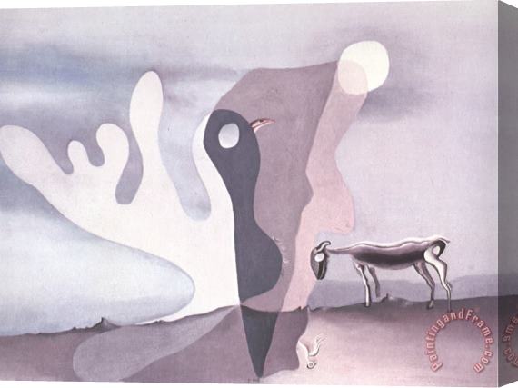 Salvador Dali The Ram The Spectral Cow Stretched Canvas Print / Canvas Art