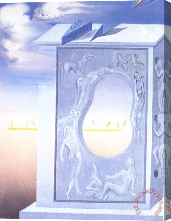 Salvador Dali The Tower of Enigmas Stretched Canvas Painting / Canvas Art