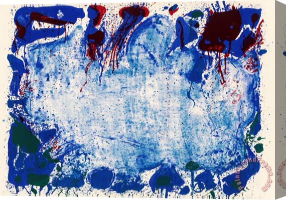 Sam Francis Happy Death Stone (sf 10), 1960 Stretched Canvas Painting / Canvas Art