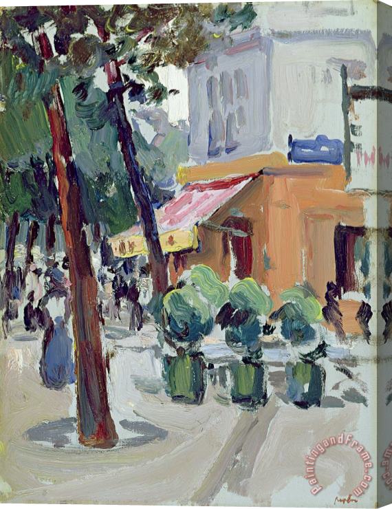 Samuel John Peploe Luxembourg Gardens Stretched Canvas Painting / Canvas Art