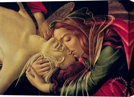 Sandro Botticelli The Lamentation of Christ Stretched Canvas Print / Canvas Art
