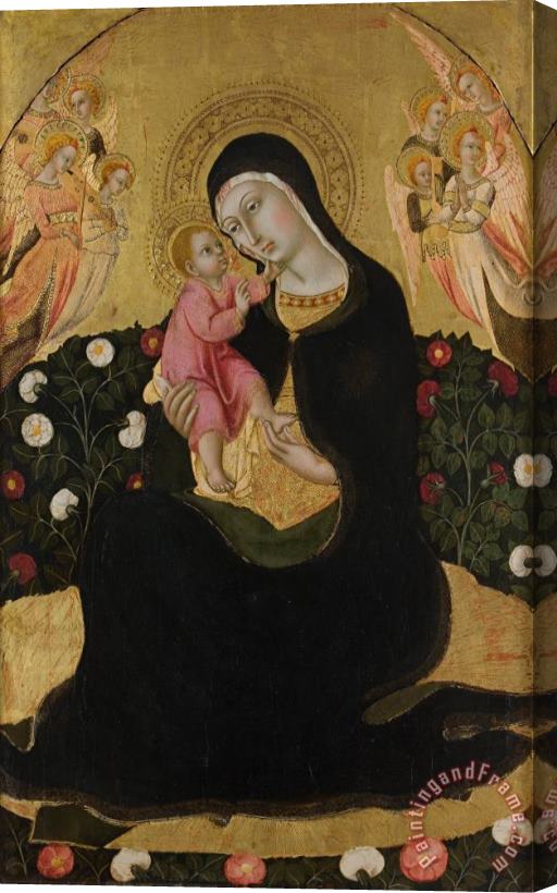 Sano di Pietro Madonna of Humility Stretched Canvas Print / Canvas Art