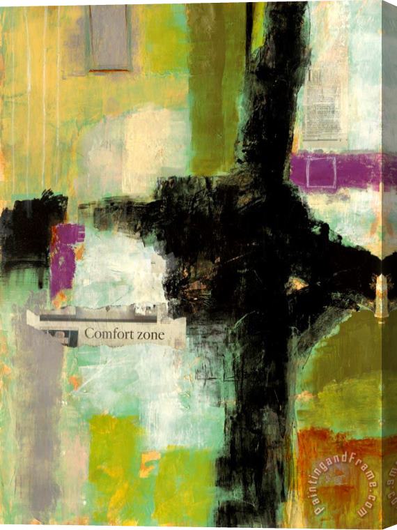 Sara Abbott Comfort Zone I Stretched Canvas Painting / Canvas Art