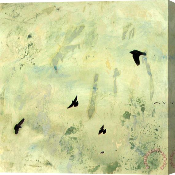 Sara Abbott I'll Fly Away II Stretched Canvas Painting / Canvas Art