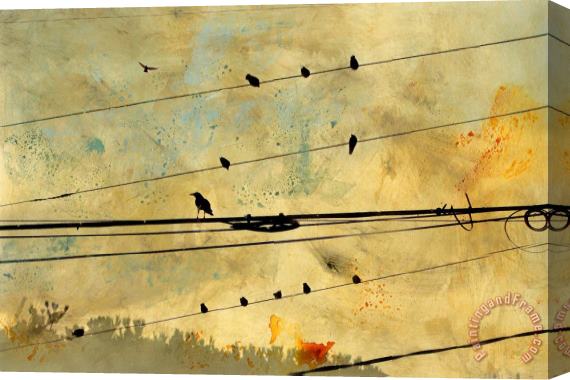 Sara Abbott I'll Fly Away III Stretched Canvas Painting / Canvas Art