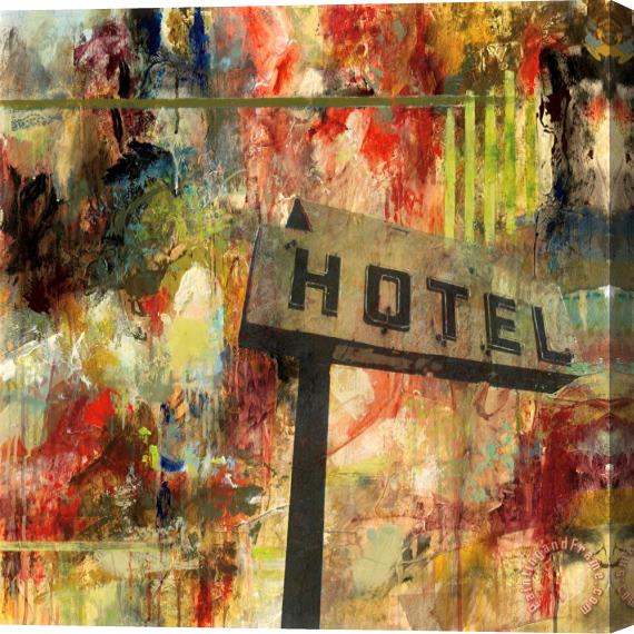 Sara Abbott Out of Town II Stretched Canvas Painting / Canvas Art