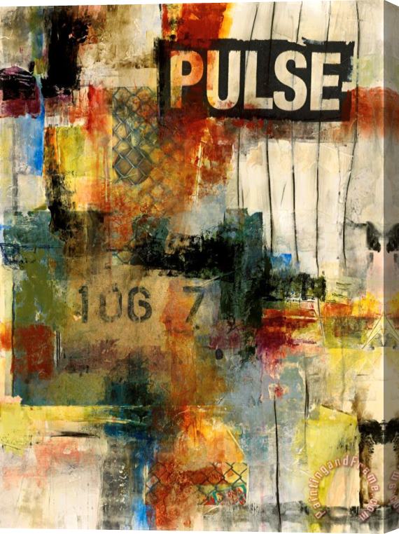 Sara Abbott Pulse I Stretched Canvas Print / Canvas Art