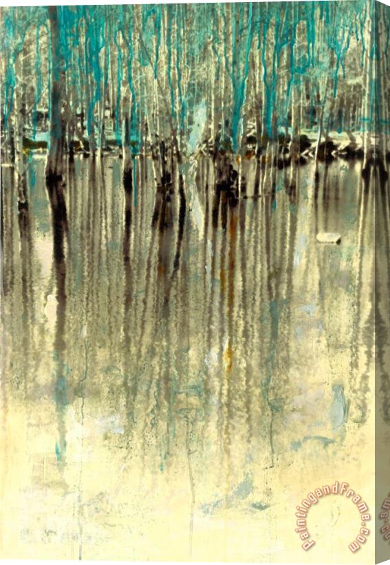 Sara Abbott Water Trees I Stretched Canvas Print / Canvas Art
