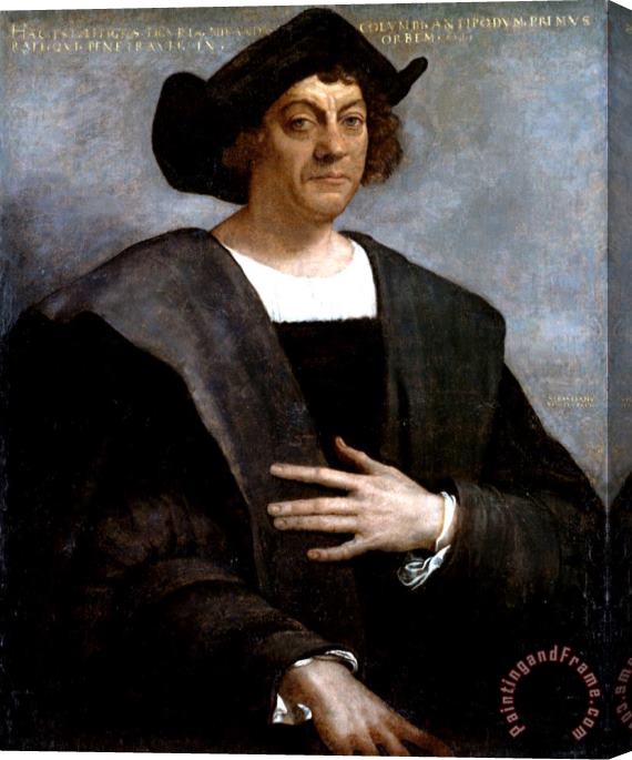 Sebastiano del Piombo Christopher Columbus Stretched Canvas Print / Canvas Art