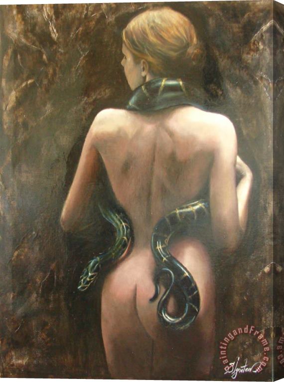 Sergey Ignatenko Eva Stretched Canvas Painting / Canvas Art