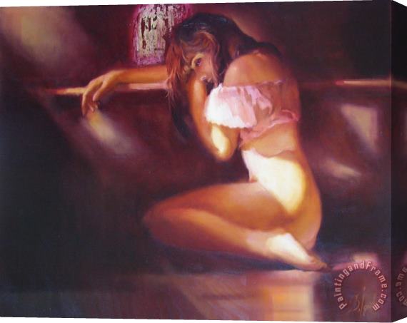 Sergey Ignatenko Golden Cage Stretched Canvas Print / Canvas Art