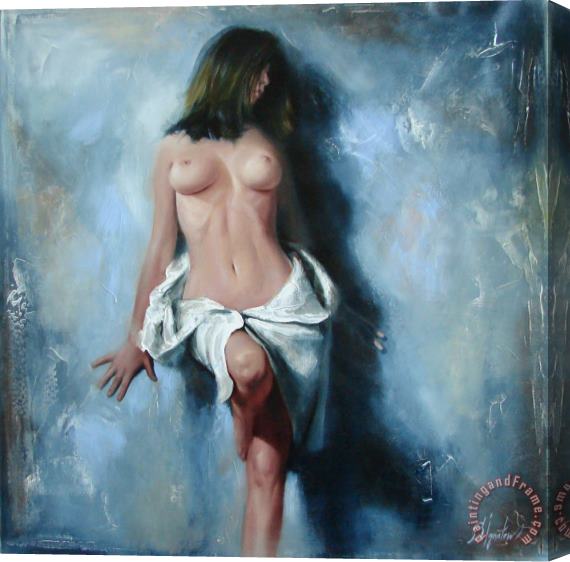 Sergey Ignatenko The cold senses Stretched Canvas Print / Canvas Art