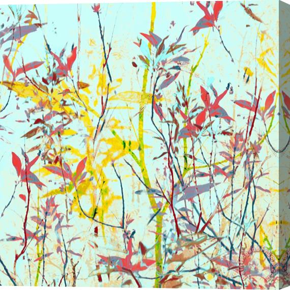 Sia Aryai Radiant Foliage II Stretched Canvas Print / Canvas Art