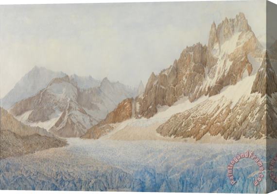 SIL Severn Chamonix Stretched Canvas Print / Canvas Art