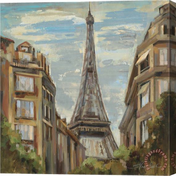 Silvia Vassileva A Moment in Paris I Stretched Canvas Painting / Canvas Art