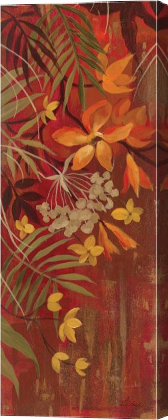 Silvia Vassileva Exotic Flowers I Stretched Canvas Painting / Canvas Art
