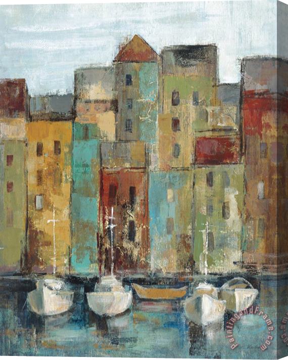 Silvia Vassileva Old Town Port I Stretched Canvas Print / Canvas Art