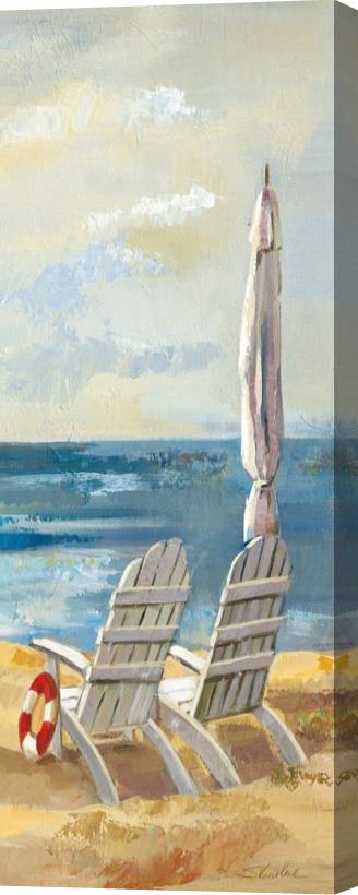 Silvia Vassileva Sunny Beach Panel Iv Stretched Canvas Print / Canvas Art