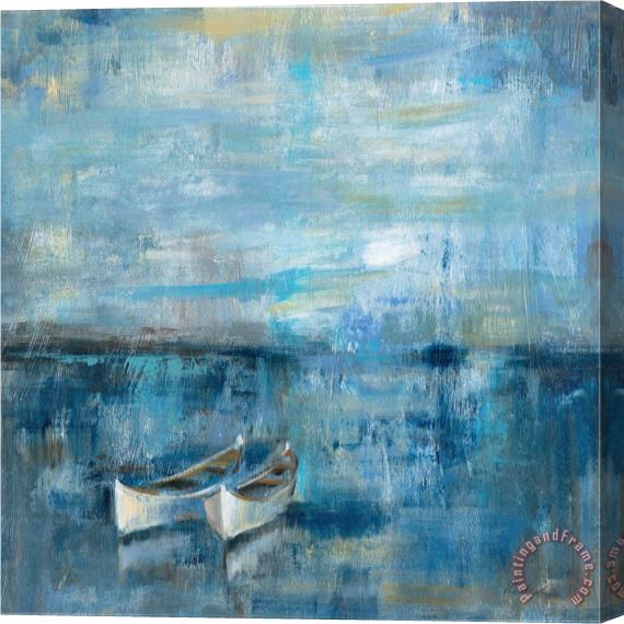 Silvia Vassileva Two Boats Stretched Canvas Painting / Canvas Art