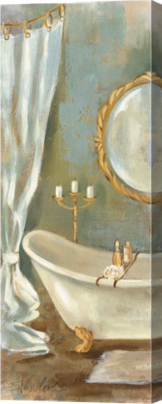 Silvia Vassileva Vintage Bath Stretched Canvas Painting / Canvas Art