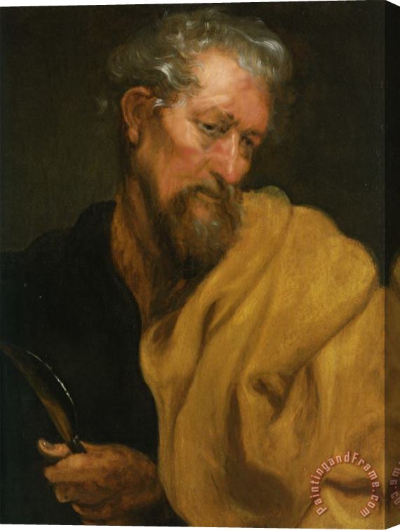 Sir Antony Van Dyck Saint Bartholomew Stretched Canvas Painting / Canvas Art