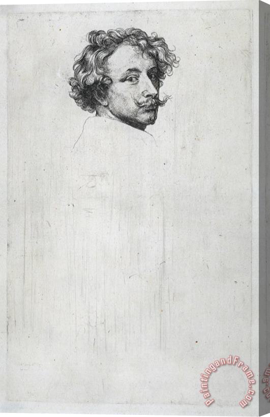 Sir Antony Van Dyck Self Portrait Stretched Canvas Print / Canvas Art