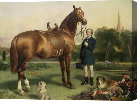 Sir Edwin Landseer Prosperity Stretched Canvas Print / Canvas Art