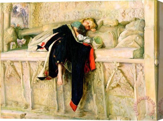 Sir John Everett Millais L'Enfant du Regiment Stretched Canvas Painting / Canvas Art