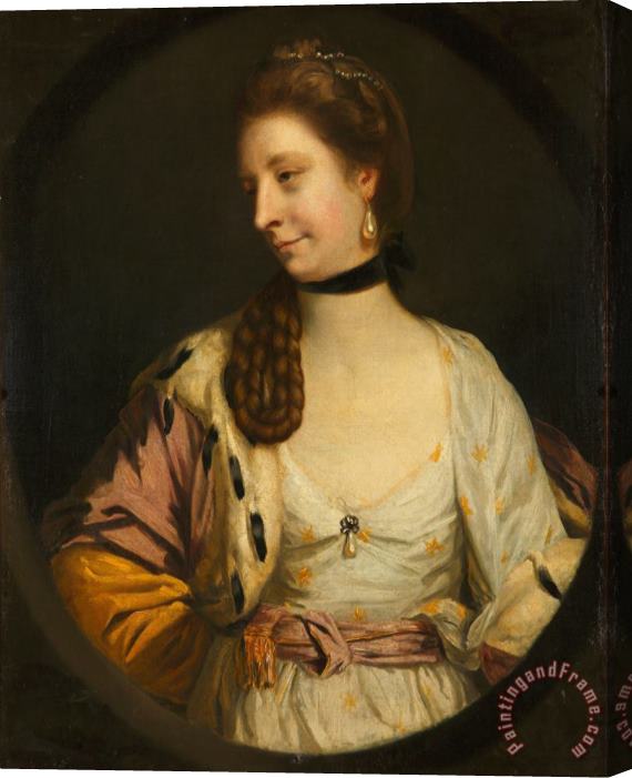 Sir Joshua Reynolds Lady Sondes Stretched Canvas Painting / Canvas Art
