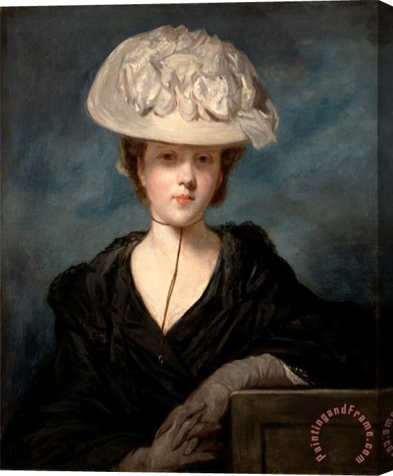 Sir Joshua Reynolds Miss Mary Hickey Stretched Canvas Print / Canvas Art