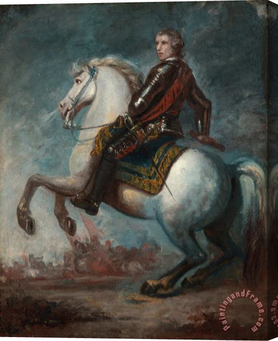 Sir Joshua Reynolds Sir Jeffrey Amherst Stretched Canvas Print / Canvas Art