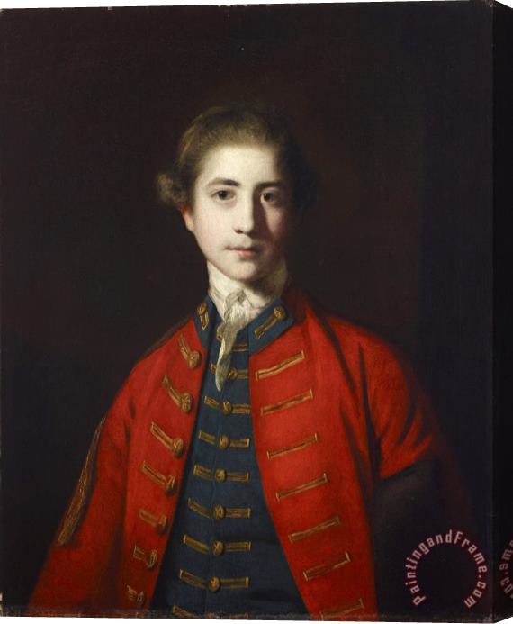 Sir Joshua Reynolds Stephen Croft, Junior Stretched Canvas Print / Canvas Art