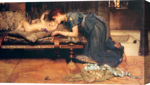 Sir Lawrence Alma-Tadema An Earthly Paradise Stretched Canvas Painting / Canvas Art